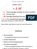 Little's Law*: *J. D. C. Little, A proof of the queueing formula: L = λW,