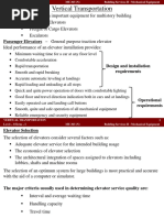 Passenger Lift Technical Specifications | PDF | Elevator | Machines