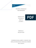 Estadistica y Probabilidad Steven Barrios