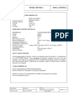 SOSA CAÚSTICA 75 Ficha Técnica PDF