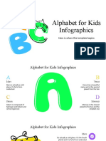 Alphabet For Kids Infographics by Slidesgo