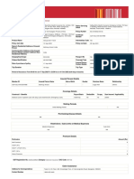 Group Activ Travel - Certificate of Insurance: Insured Person Details