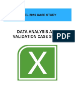 Data Analysis and Validation - Case Study