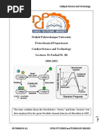 Duhok Polytechnique University Petrochemical Department Catalyst Science and Technology Lecturer: DR Farhad M. Ali 2020-2021