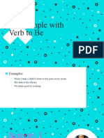 Past Simple With Verb To Be