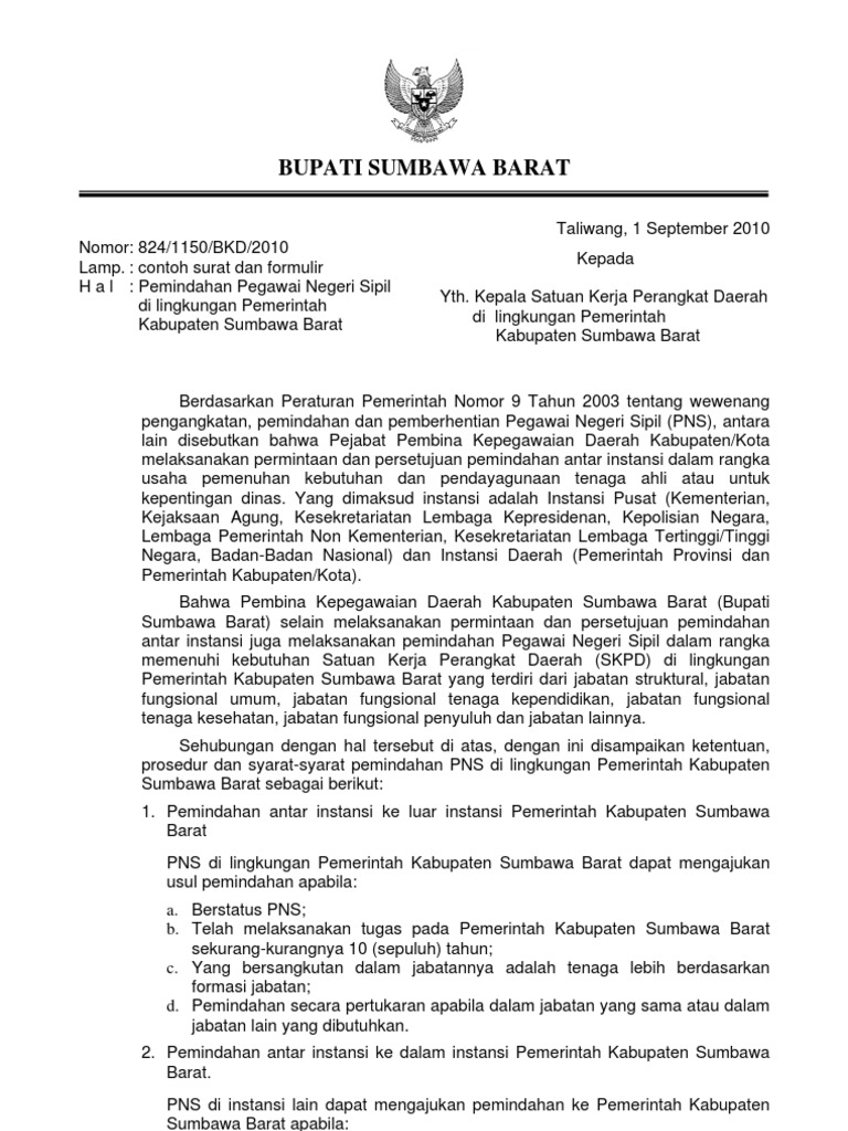 Contoh Surat Permohonan Pemberhentian Jabatan Fungsional 