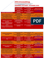 Calendrier Des Formations 2020 PDF