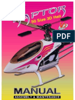 Raptor 50 V2 Helicopter Manual