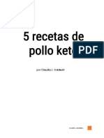 5 Recetas de Pollo Keto PDF