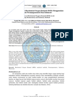 Comparing BOD Levels Using Permanganometry and Iodometry Methods