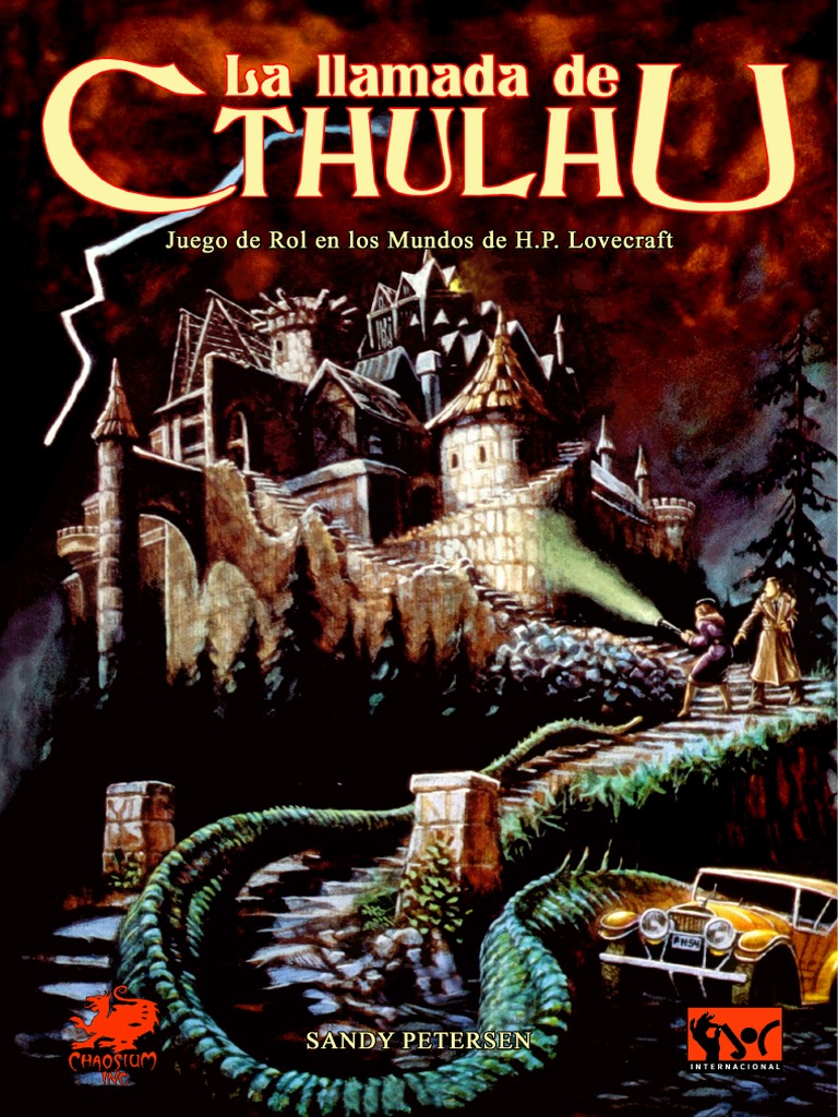 CoC 3 Ed La Llamada de Cthulhu PDF PDF HP Lovecraft Juegos de rol
