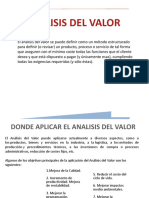 Analisis Del Valor
