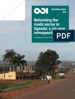 Reforming The Roads Sector in Uganda: A Six-Year Retrospective