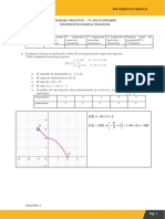 Matemática básica: Solucionario de trabajo práctico sobre funciones de costo, utilidad y renta