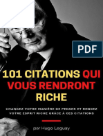 101 Citations Qui Vous Rendront Riche