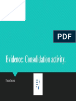 Evidence Consolidation Activity AUDIO