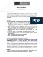 Proceso de Admision Datos Estudiantes XXII PEMV3