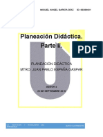 Planeación didactica 2