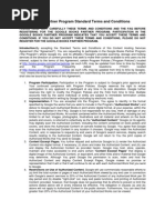 Download Google Books Partner Program Standard Terms and Conditions by Prasad Bhojak SN48405595 doc pdf