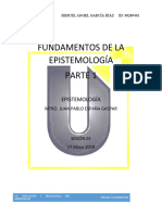 fundamentos de la epistemologia