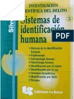 Sistemas de Identificacion Humana - Silveyra PDF