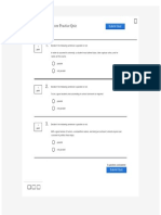 Parallel Structure Practice Quiz