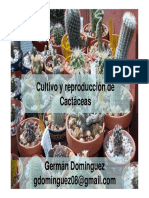 Reproduccion y Cultivo de Cactaceas PDF