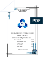 Mechatronics System Design Mobile Robot Instructor: Prof. Nguyễn Tấn Tiến