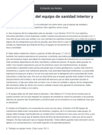 Características Del Equipo de Sanidad Interior y Liberación - Echando Las 102452