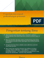 2.pengertian Dan Sejarah Pertanian PDF