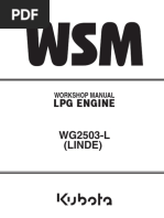 Kubota Engine Workshop Manual WG2503-E3 9Y111-09148 | PDF