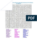 Sopa de Letras y Solucion PDF