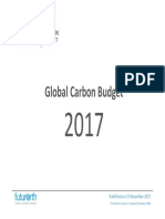 GCP CarbonBudget 2017