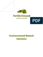 Fertile Ground: Environmental Biotech Solutions