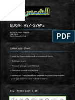 B. Surah Asy-Syams PDF