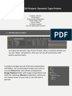 After Effects CS5 Project Dynamic Typo Promo