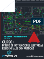 Brochure Diseño de Instalaciones Con Autocad