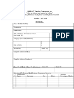 Biodata Form (1) - 1