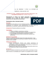 Ficha Semana 32 Dia 2 Radio Nacional Tema Multiplicación de Fracciones