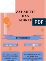 Zat Aditif Dan Zat Adiktif