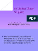 Calibres de Limites (Pasa-No Pasa)