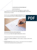 Documento Tecnicas de Mercado