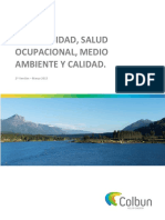 De Seguridad, Salud Ocupacional, Medio Ambiente Y Calidad.: Política