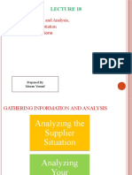 Gathering Information and Analysis, Preparing For The Negotiation Conducting Negotiations