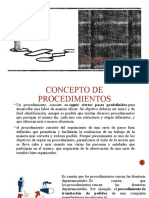 Procedimientos