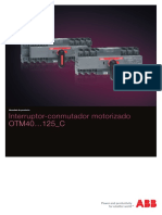 Interruptor-Conmutador Motorizado OTM140 - 125C - 1TXA303443B0701-001111
