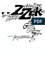 Berg - Wozzeck PDF