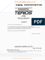 Daihatsu Terios 2000-2006 Wiring Diagram Foreword