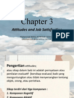 Chapter 3 Job and Attitudes 