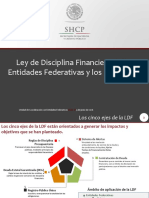 Ley de Disciplina Financiera de Las Entidades Federativas y Los Municipios